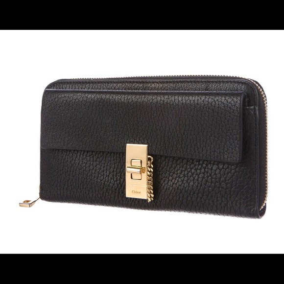 Chloe black leather drew wallet - Picture 2 of 14